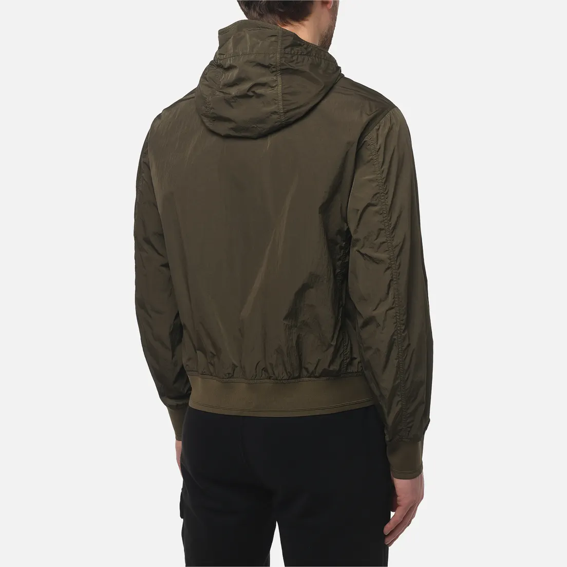 C.P. Company Мужская куртка ветровка Chrome-R Lens Hooded