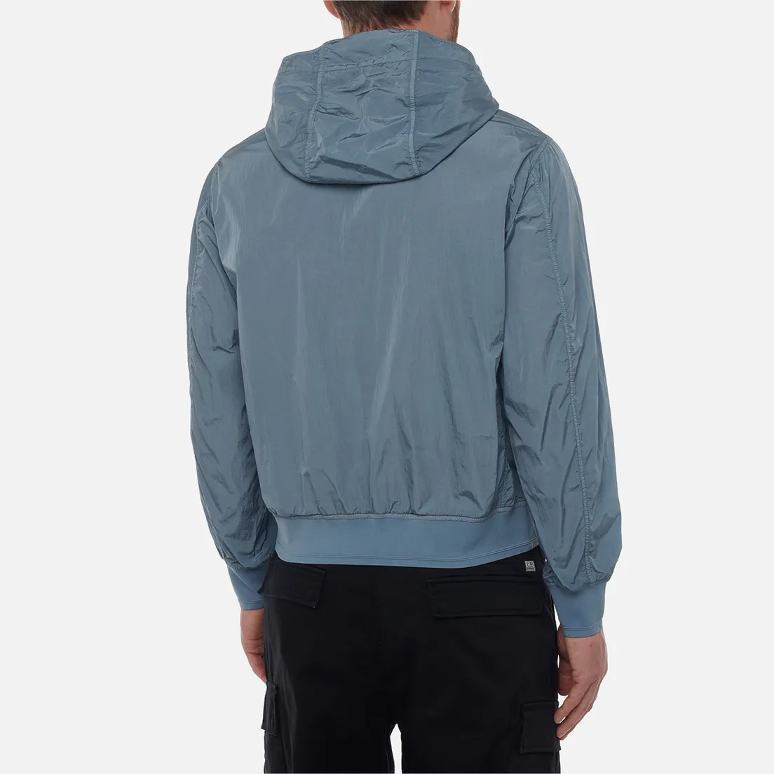 C.P. Company Мужская куртка ветровка Chrome-R Lens Hooded