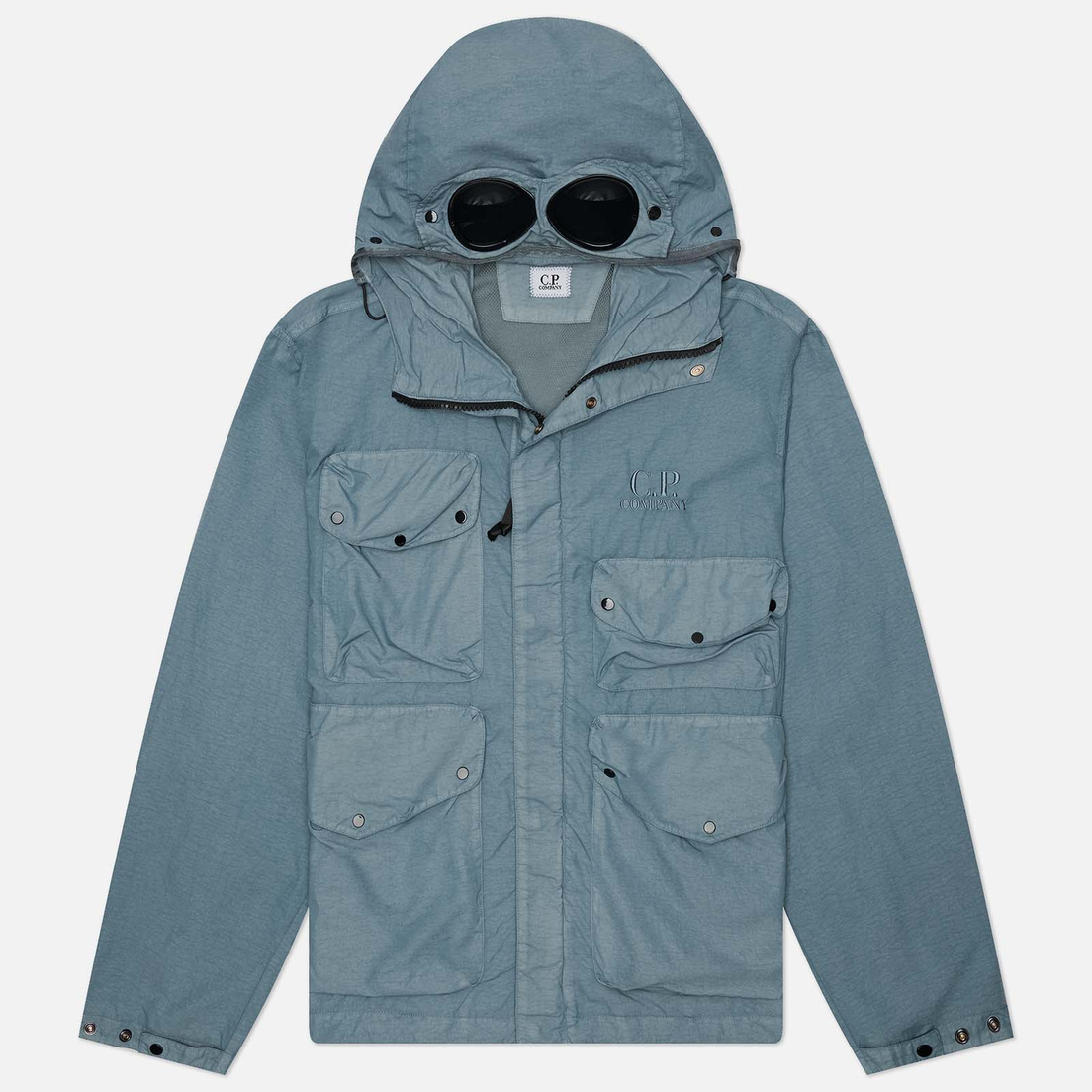 C.P. Company Мужская куртка ветровка Flatt Nylon Goggle