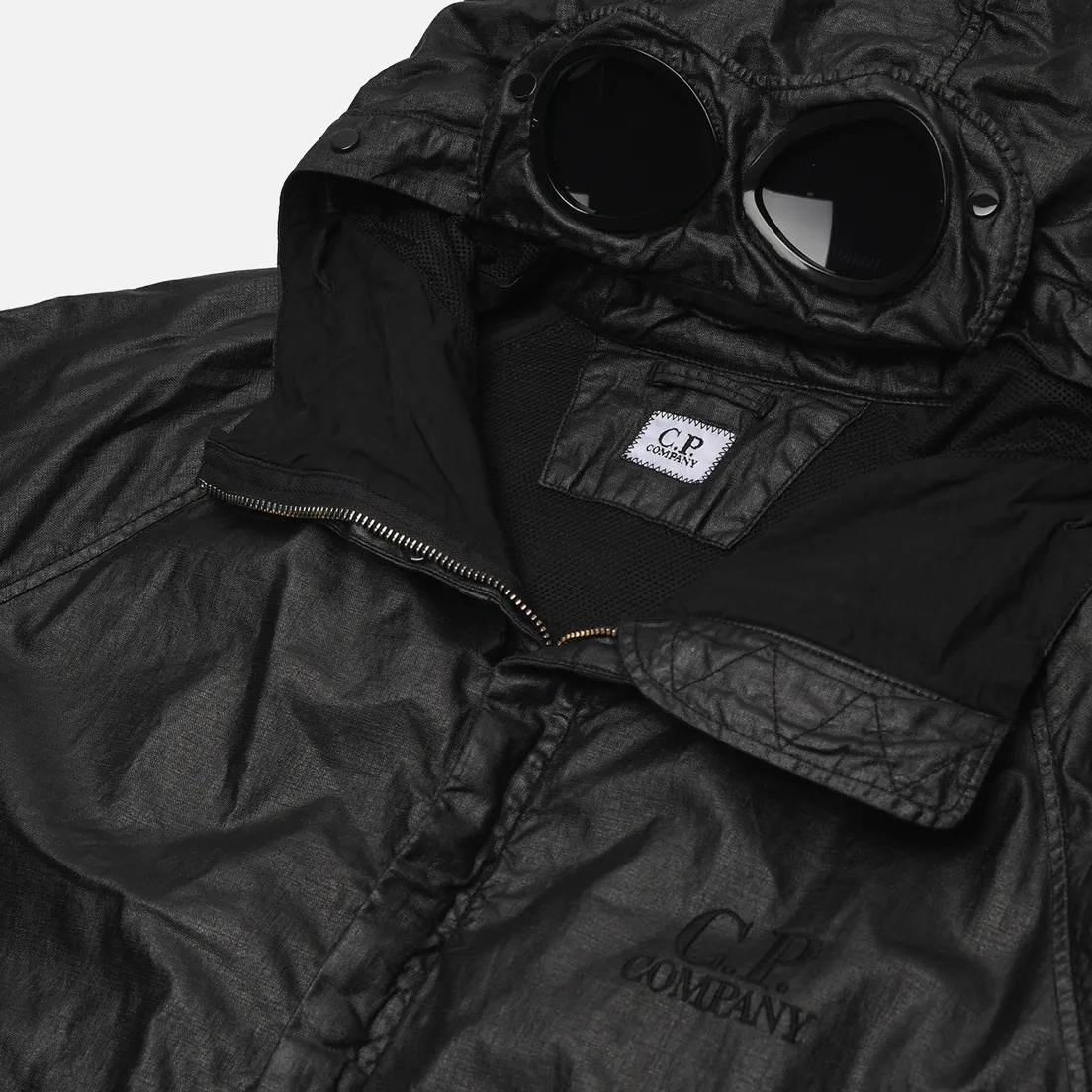 C.P. Company Мужская куртка ветровка Lino Wax Goggle