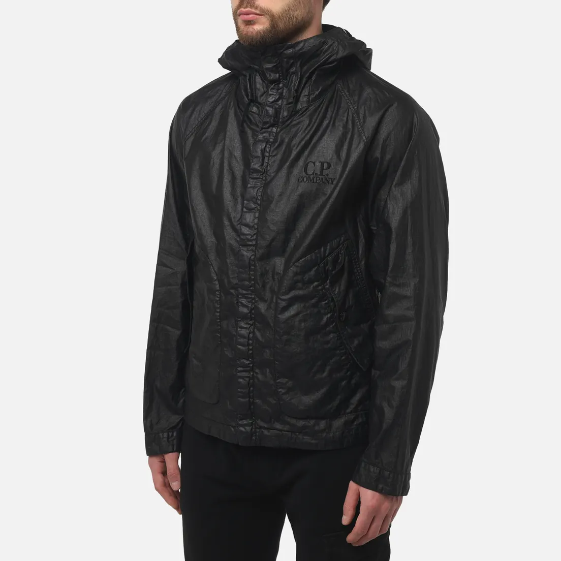 C.P. Company Мужская куртка ветровка Lino Wax Goggle