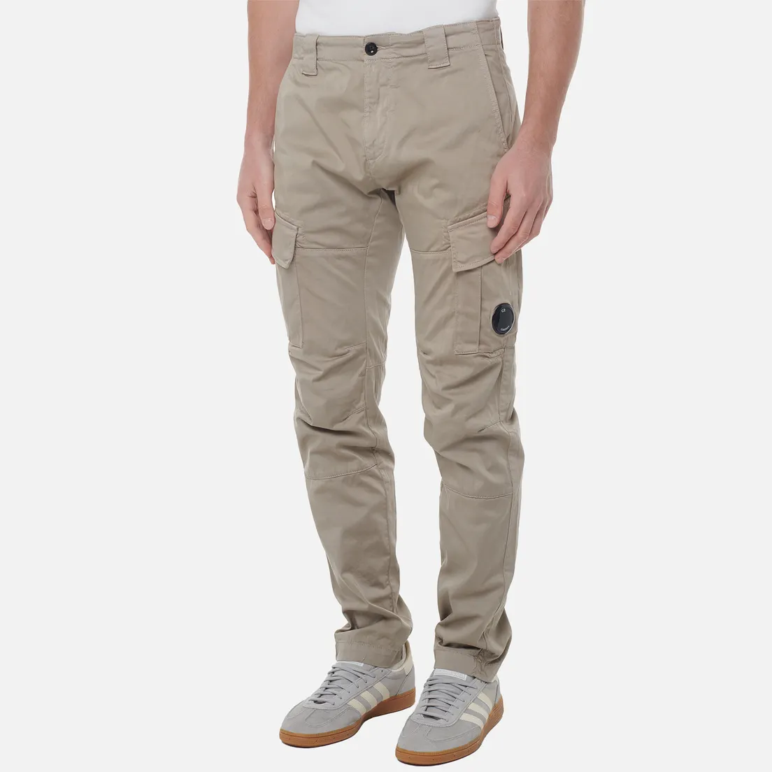C.P. Company Мужские брюки Sateen Stretch Cargo Lens Side Pockets