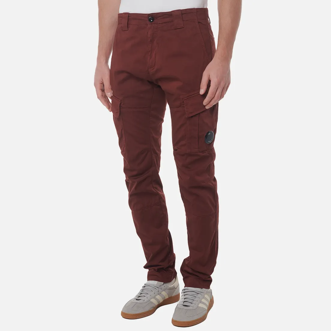 C.P. Company Мужские брюки Sateen Stretch Cargo Lens Side Pockets
