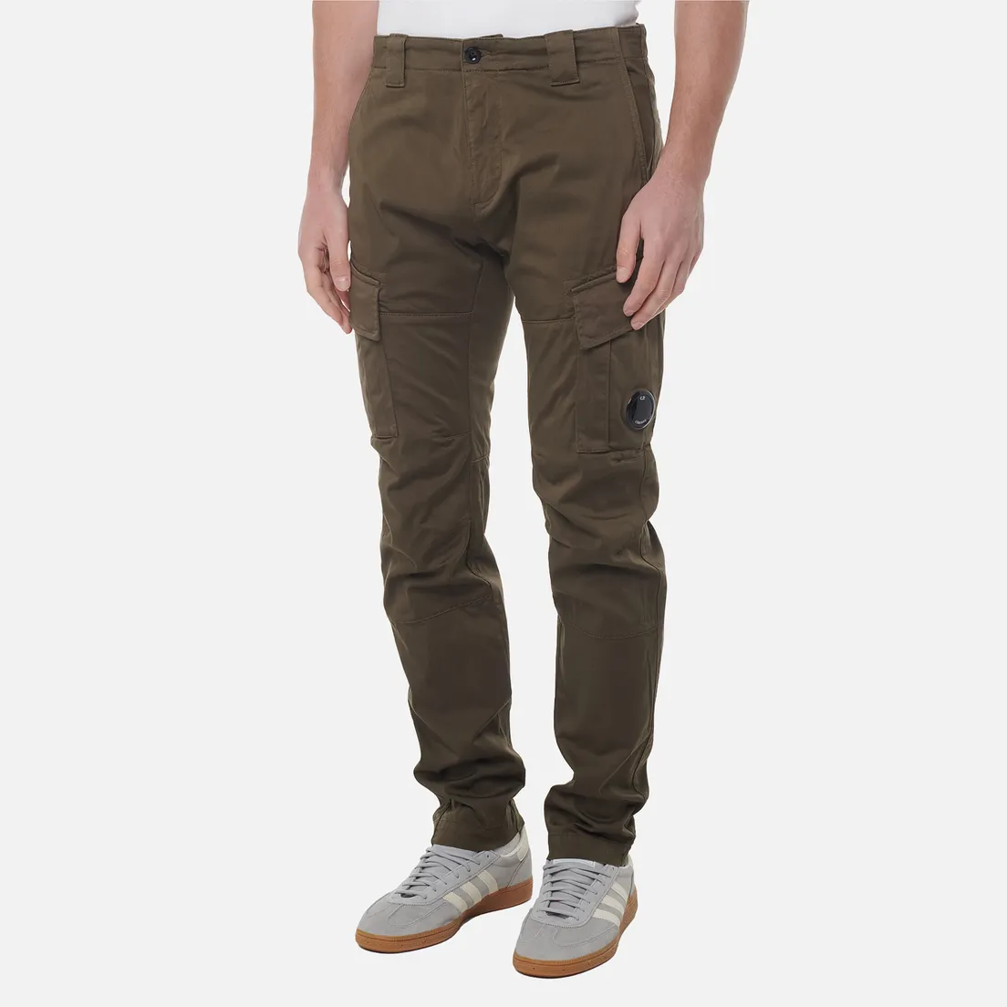 C.P. Company Мужские брюки Sateen Stretch Cargo Lens Side Pockets