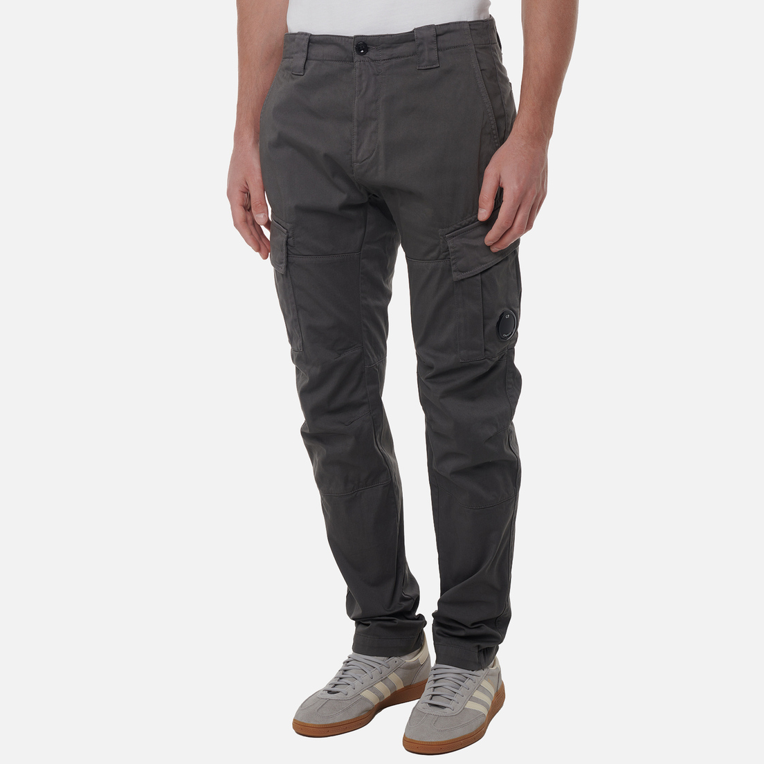 C.P. Company Мужские брюки Sateen Stretch Cargo Lens Side Pockets