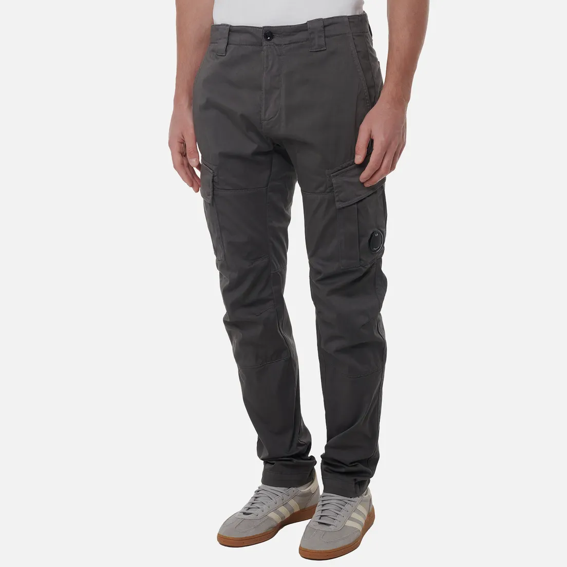 C.P. Company Мужские брюки Sateen Stretch Cargo Lens Side Pockets