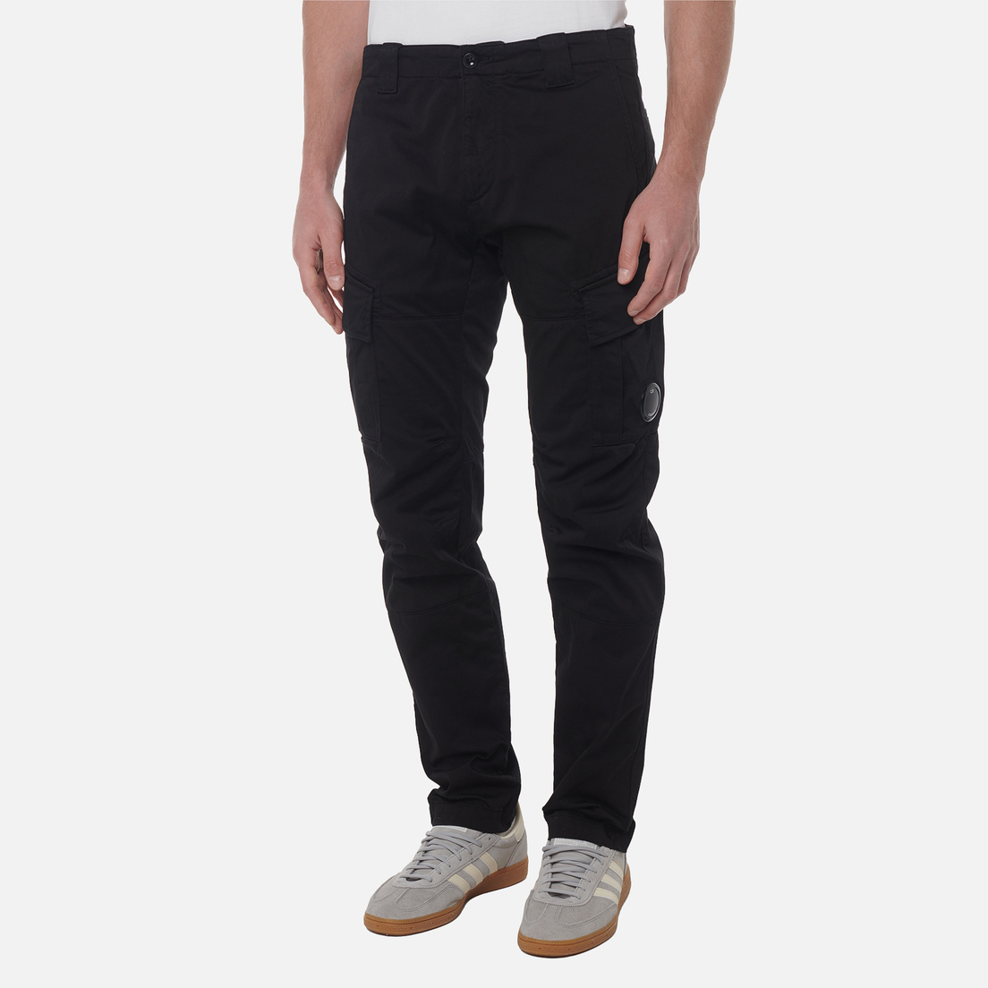 C.P. Company Мужские брюки Sateen Stretch Cargo Lens Side Pockets