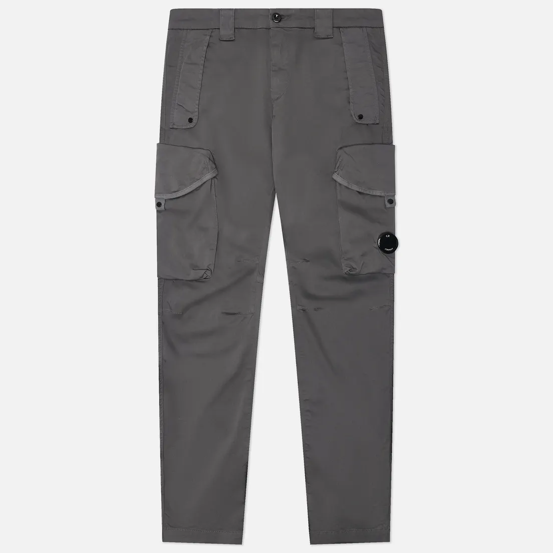 C.P. Company Мужские брюки Sateen Stretch Cargo Lens Side Flap Pockets