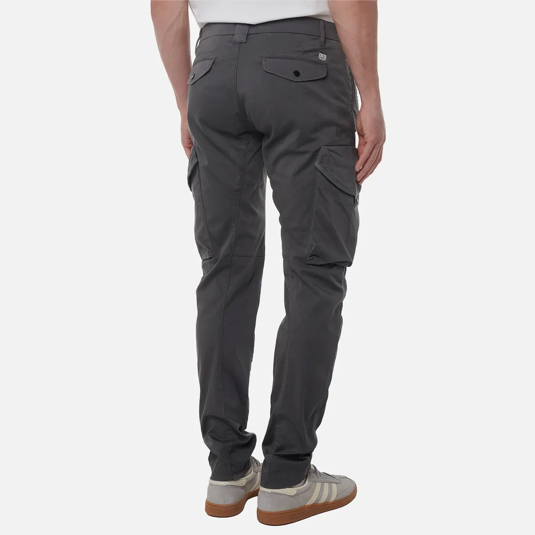 C.P. Company Мужские брюки Sateen Stretch Cargo Lens Side Flap Pockets