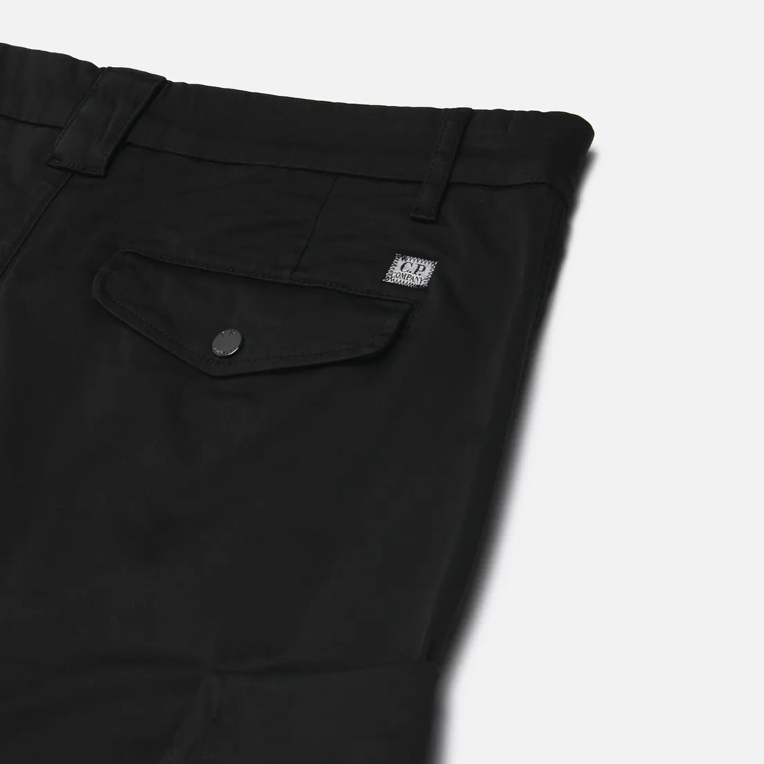C.P. Company Мужские брюки Sateen Stretch Cargo Lens Side Flap Pockets