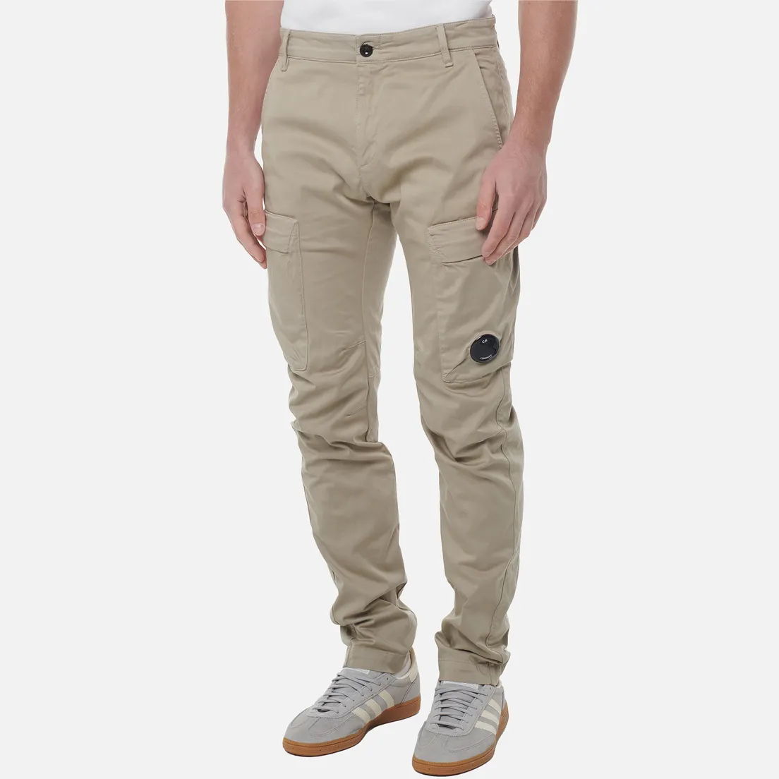 C.P. Company Мужские брюки Stretch Sateen Ergonomic Cargo Side Pockets