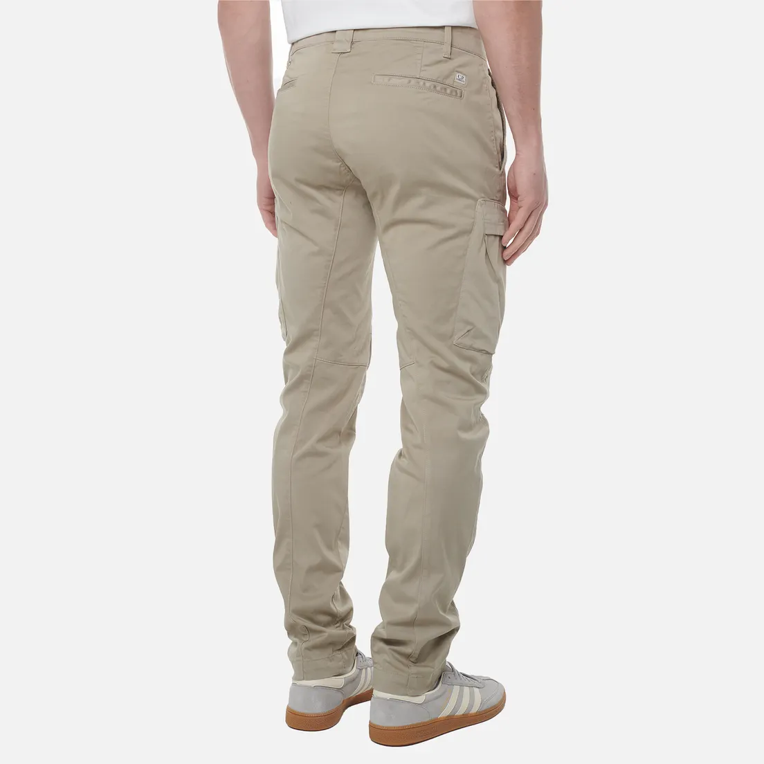 C.P. Company Мужские брюки Stretch Sateen Ergonomic Cargo Side Pockets