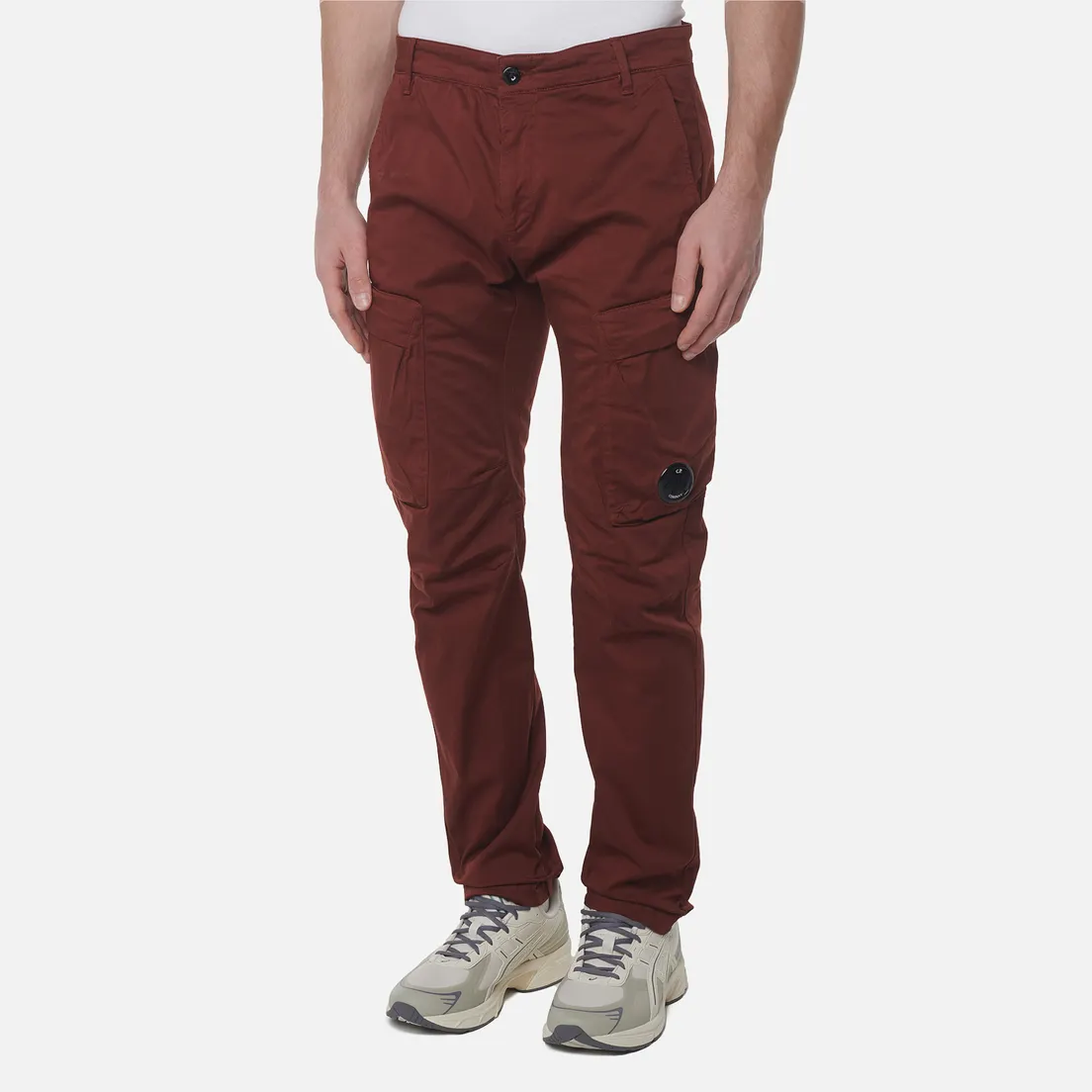 C.P. Company Мужские брюки Stretch Sateen Ergonomic Cargo Side Pockets