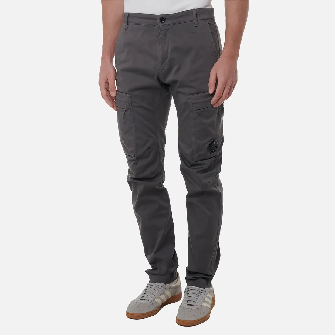 C.P. Company Мужские брюки Stretch Sateen Ergonomic Cargo Side Pockets