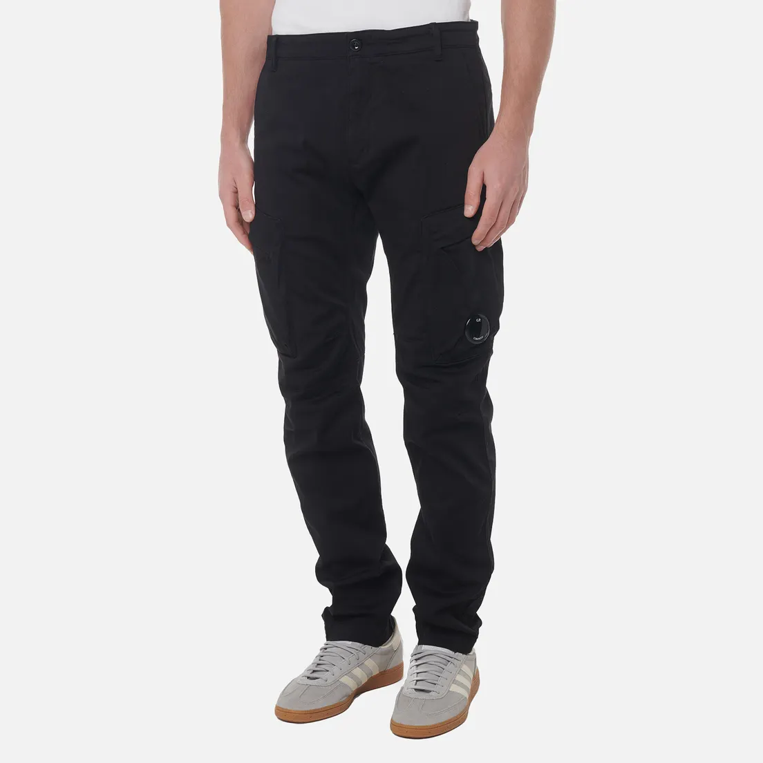 C.P. Company Мужские брюки Stretch Sateen Ergonomic Cargo Side Pockets