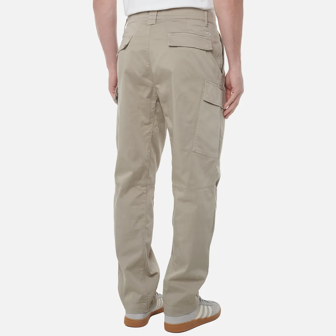 C.P. Company Мужские брюки Stretch Sateen Loose Cargo Side Pockets