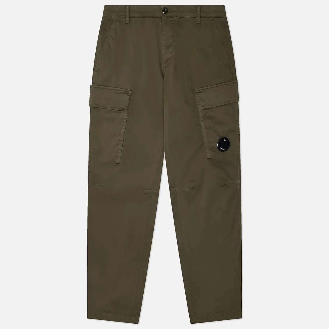 C.P. Company Мужские брюки Stretch Sateen Loose Cargo Side Pockets