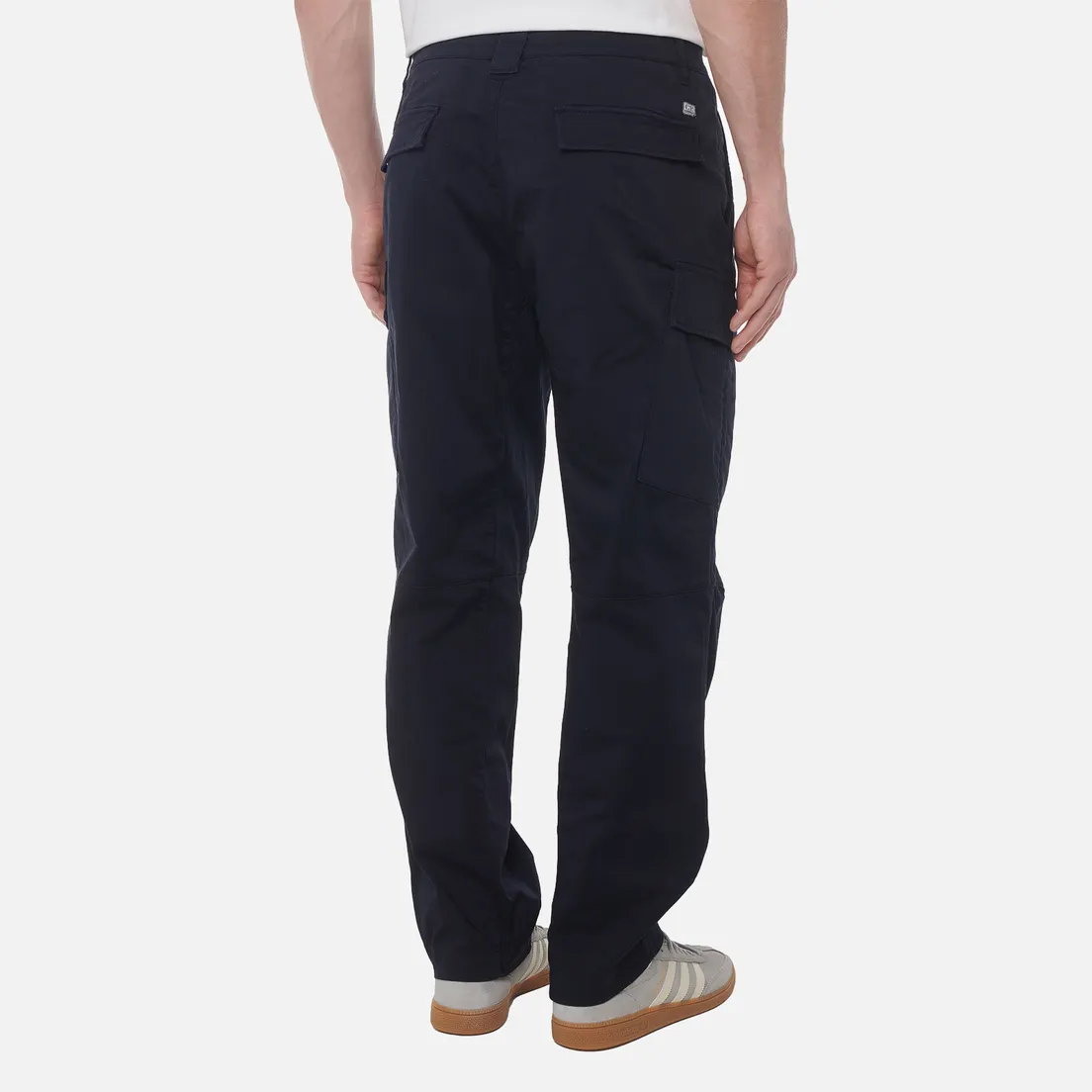 C.P. Company Мужские брюки Stretch Sateen Loose Cargo Side Pockets