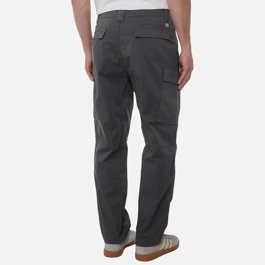 C.P. Company Мужские брюки Stretch Sateen Loose Cargo Side Pockets