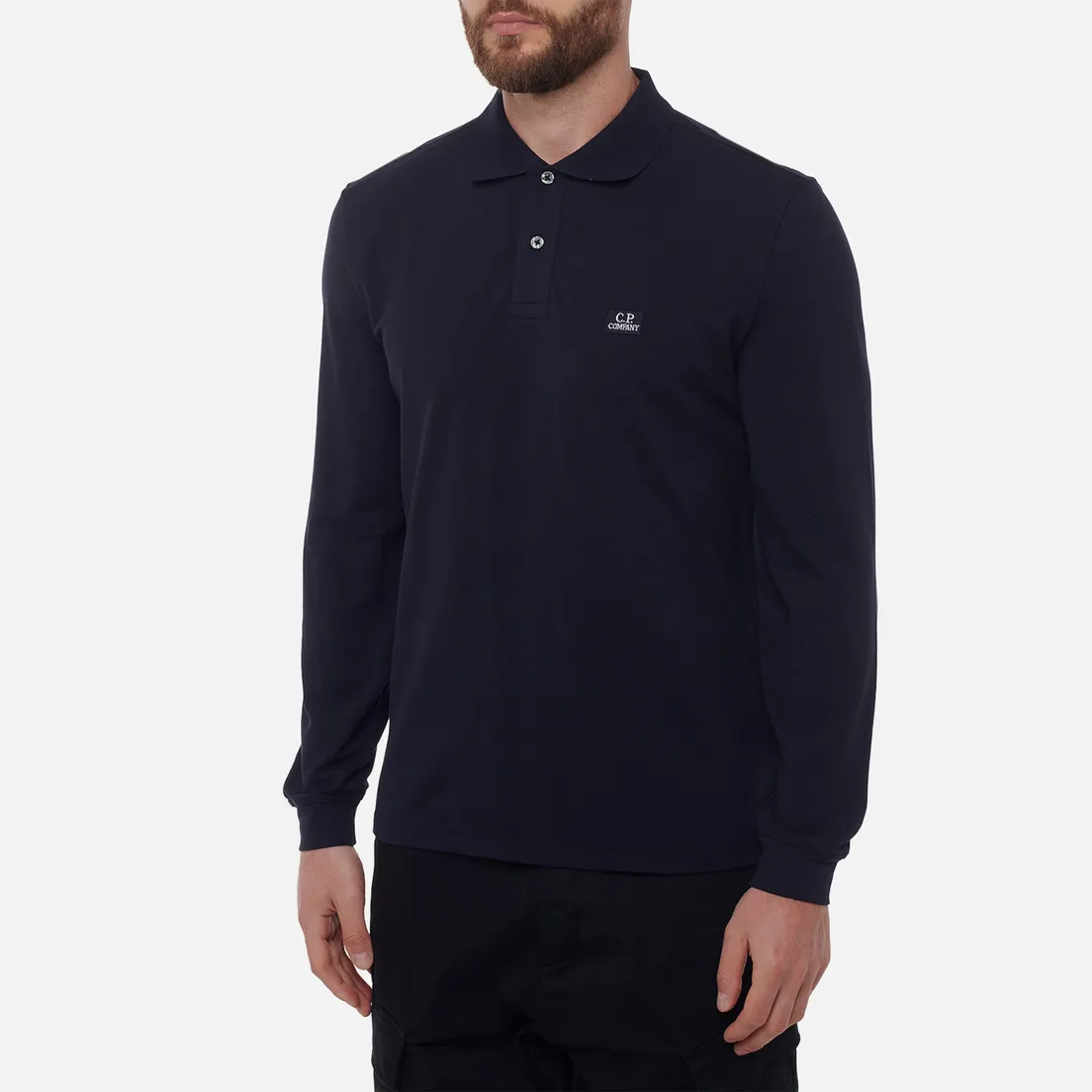 C.P. Company Мужской лонгслив Stretch Piquet
