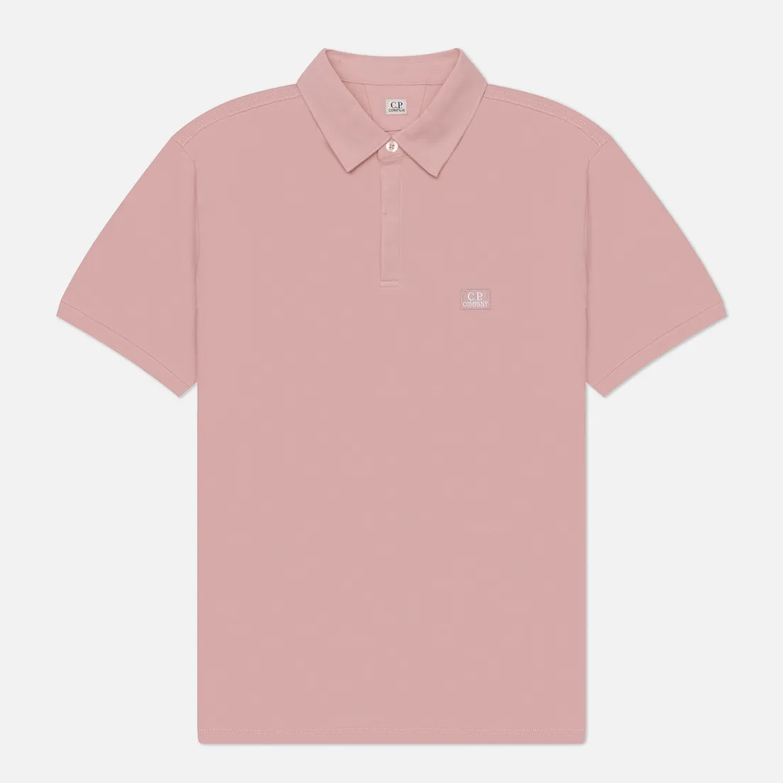 C.P. Company Мужское поло Stretch Piquet Logo Regular Fit
