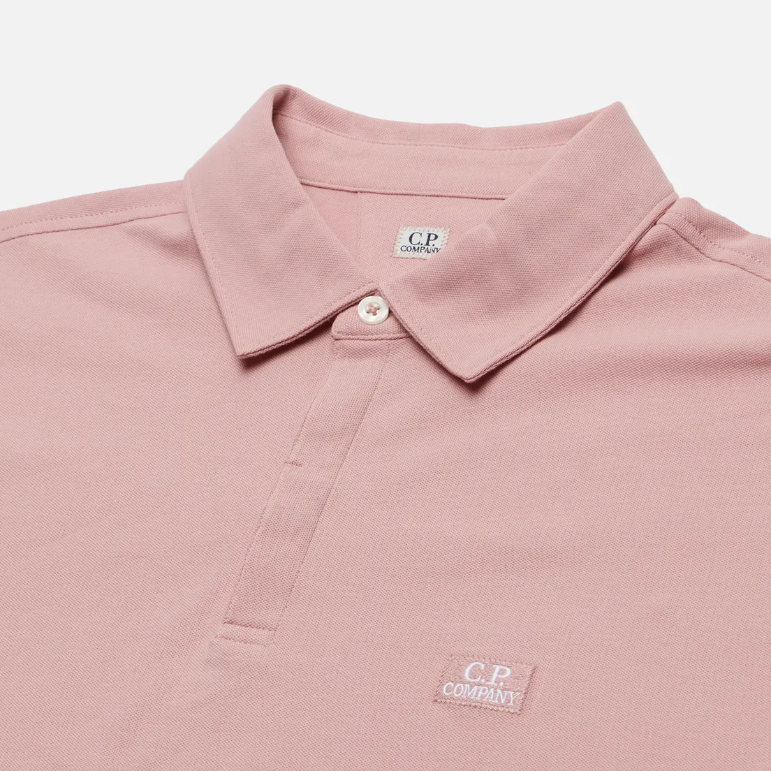 C.P. Company Мужское поло Stretch Piquet Logo Regular Fit