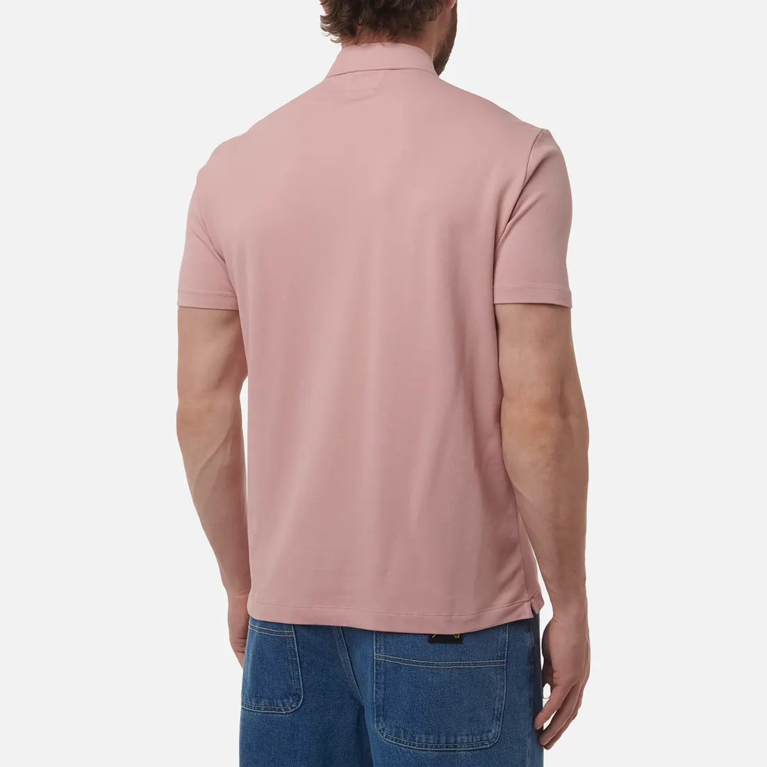 C.P. Company Мужское поло Stretch Piquet Logo Regular Fit