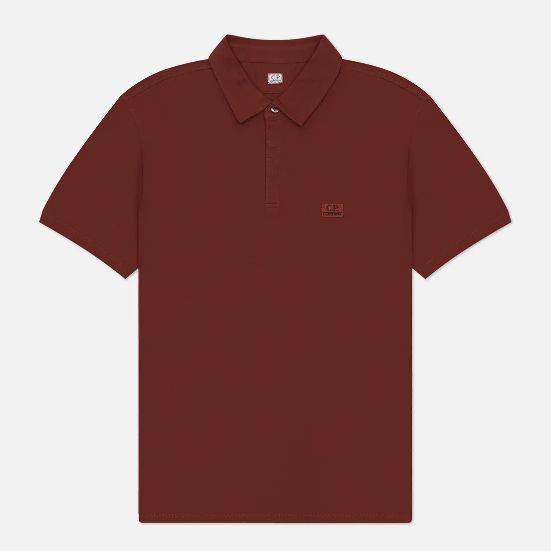 C.P. Company Мужское поло Stretch Piquet Logo Regular Fit