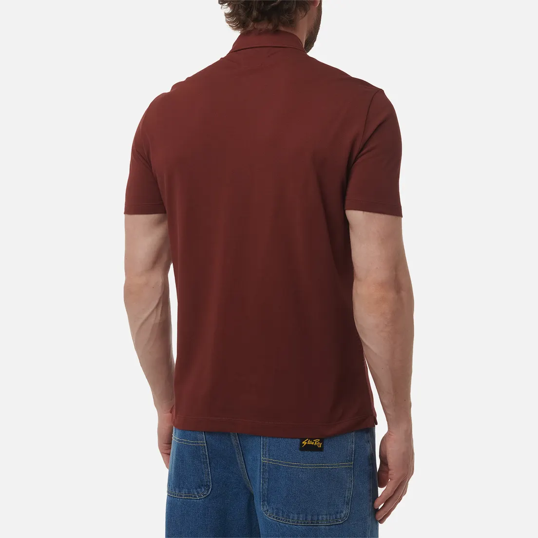 C.P. Company Мужское поло Stretch Piquet Logo Regular Fit