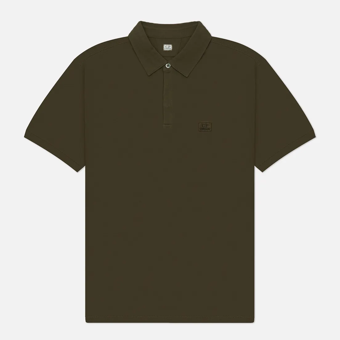 C.P. Company Мужское поло Stretch Piquet Logo Regular Fit