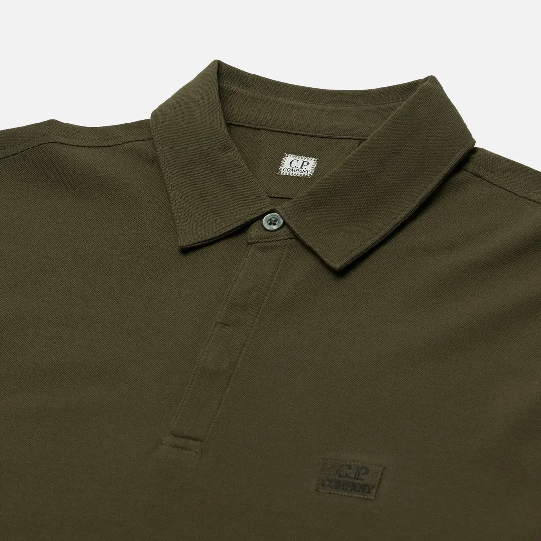 C.P. Company Мужское поло Stretch Piquet Logo Regular Fit