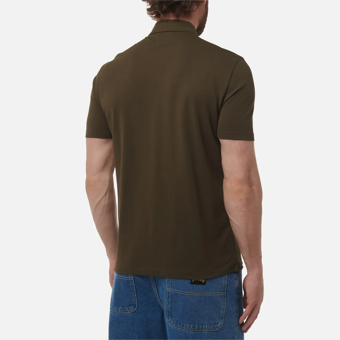 C.P. Company Мужское поло Stretch Piquet Logo Regular Fit