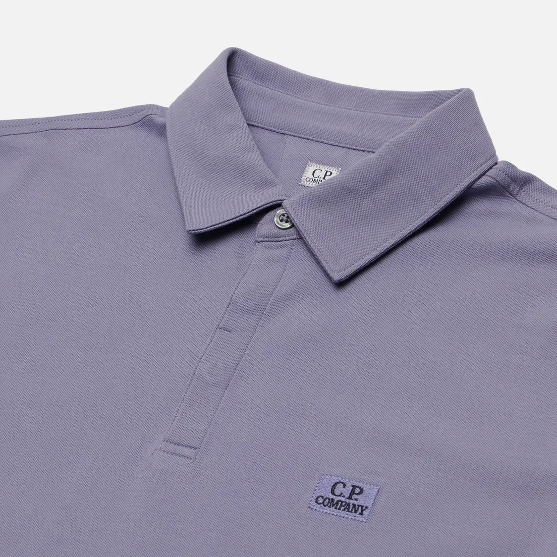 C.P. Company Мужское поло Stretch Piquet Logo Regular Fit