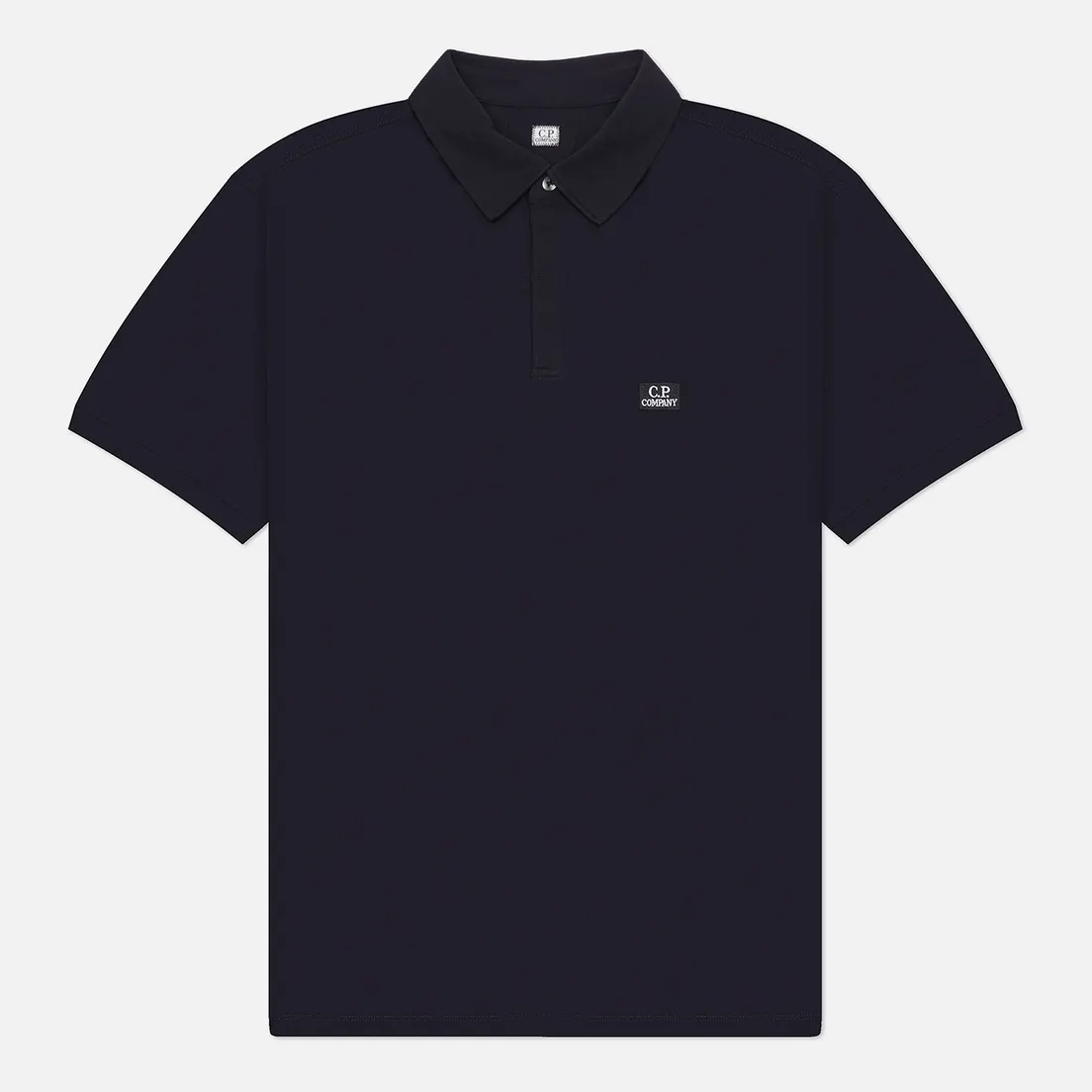 C.P. Company Мужское поло Stretch Piquet Logo Regular Fit