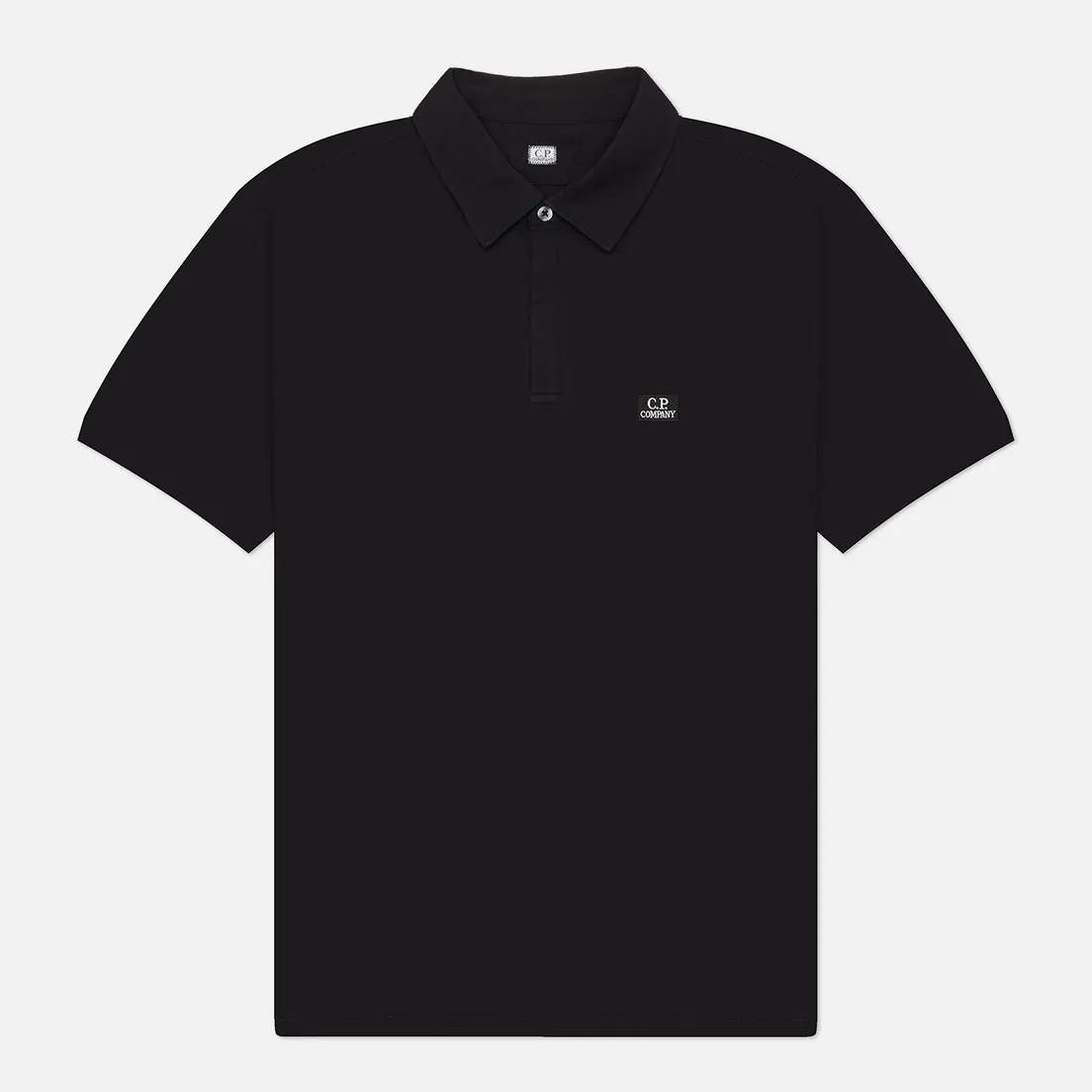 C.P. Company Мужское поло Stretch Piquet Logo Regular Fit