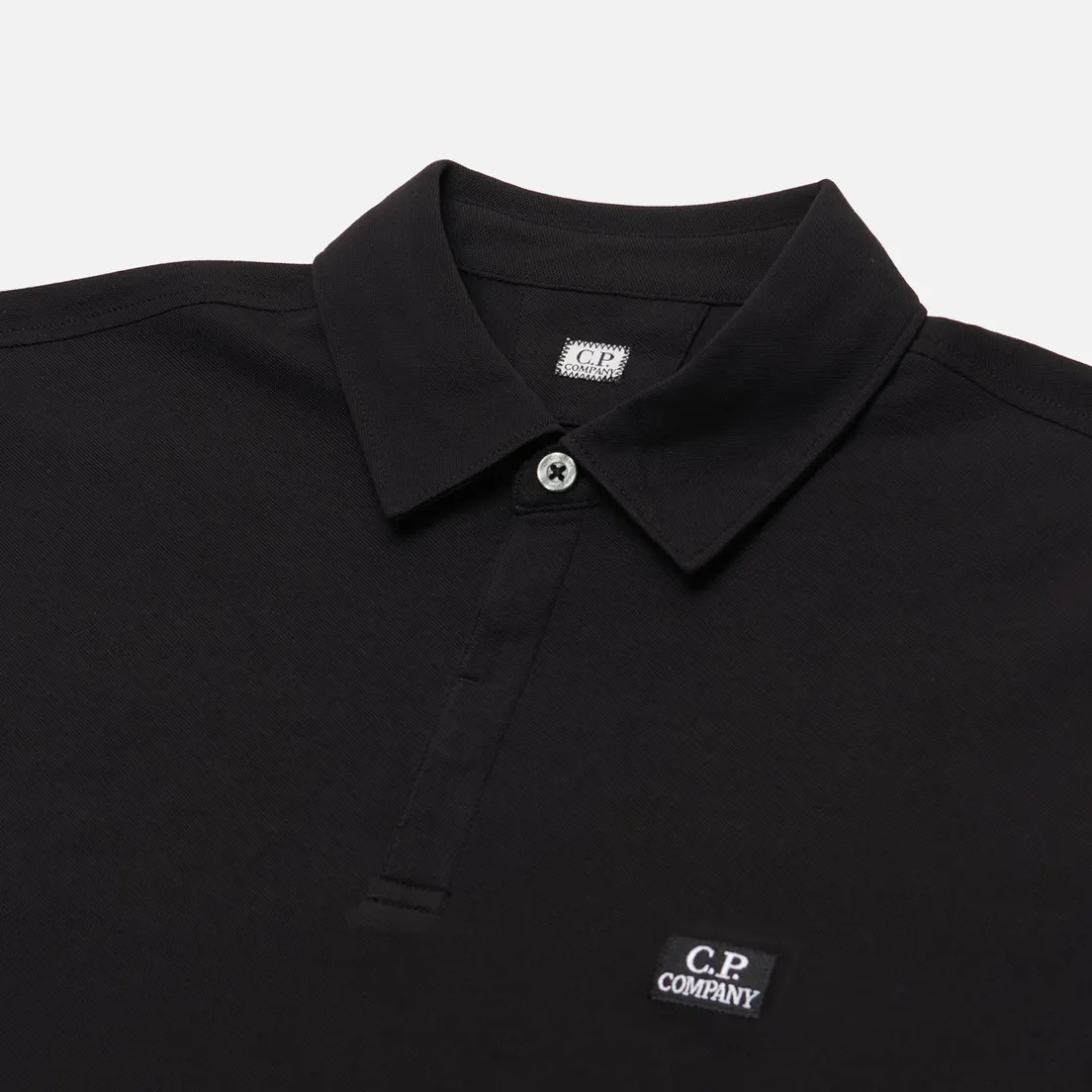 C.P. Company Мужское поло Stretch Piquet Logo Regular Fit