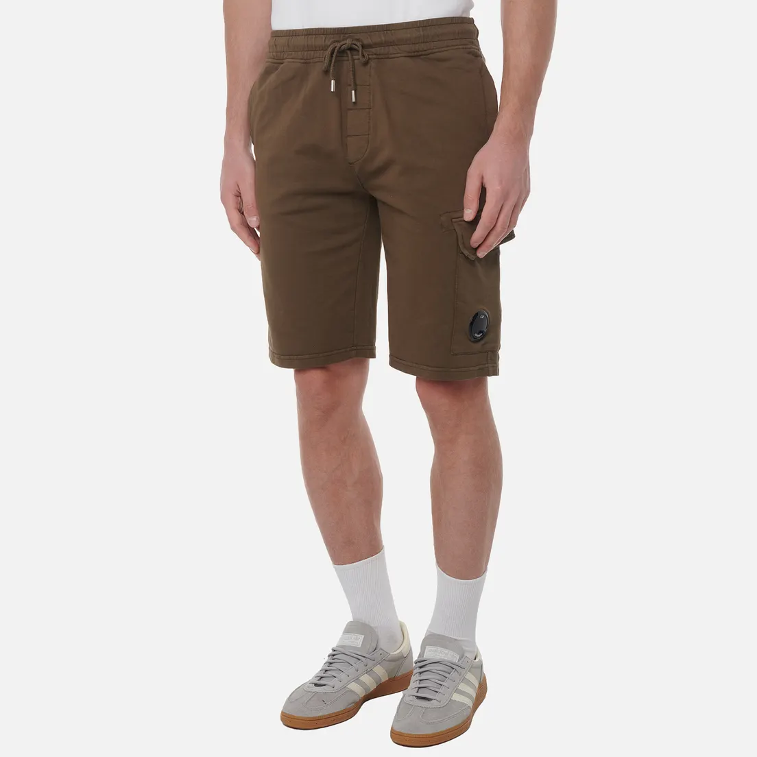 C.P. Company Мужские шорты Light Fleece Cargo Lens