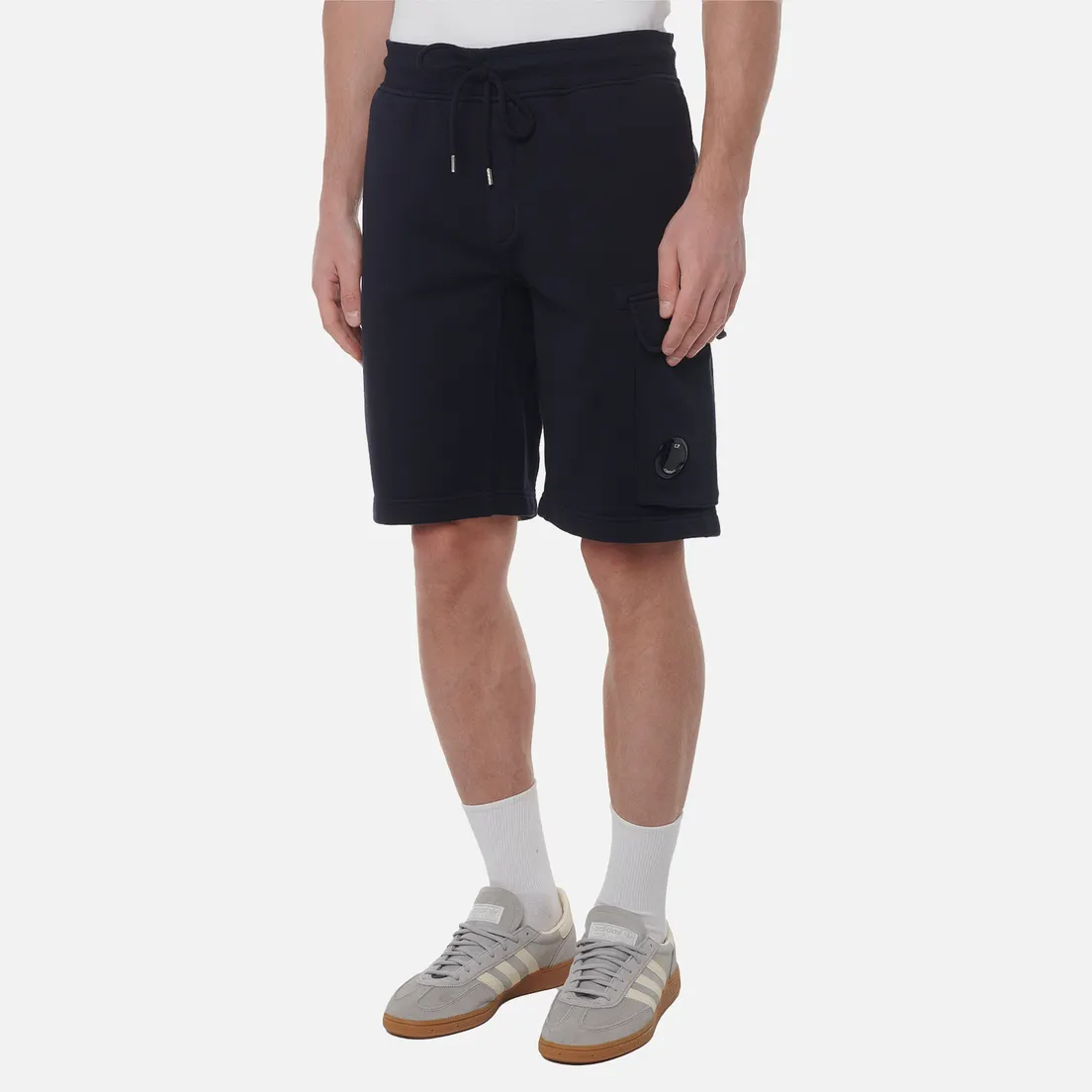 C.P. Company Мужские шорты Cotton Diagonal Fleece Cargo