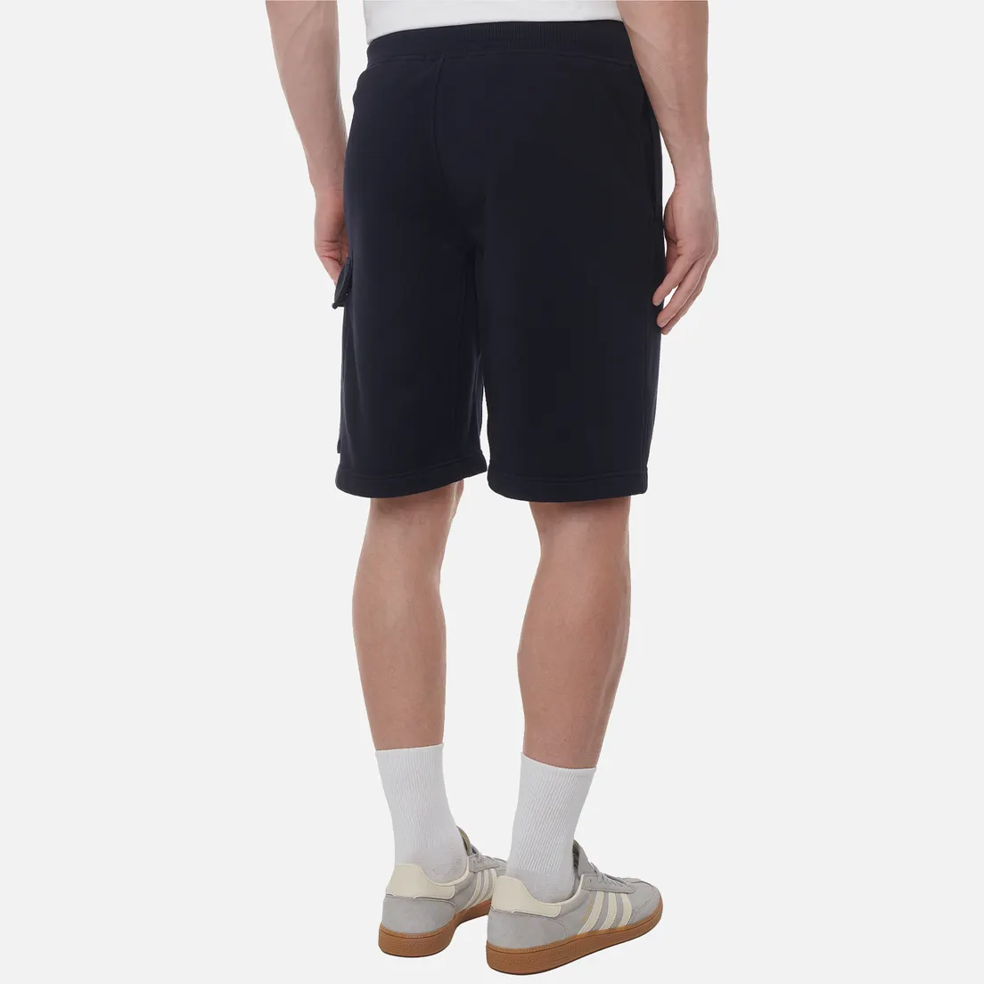 C.P. Company Мужские шорты Cotton Diagonal Fleece Cargo