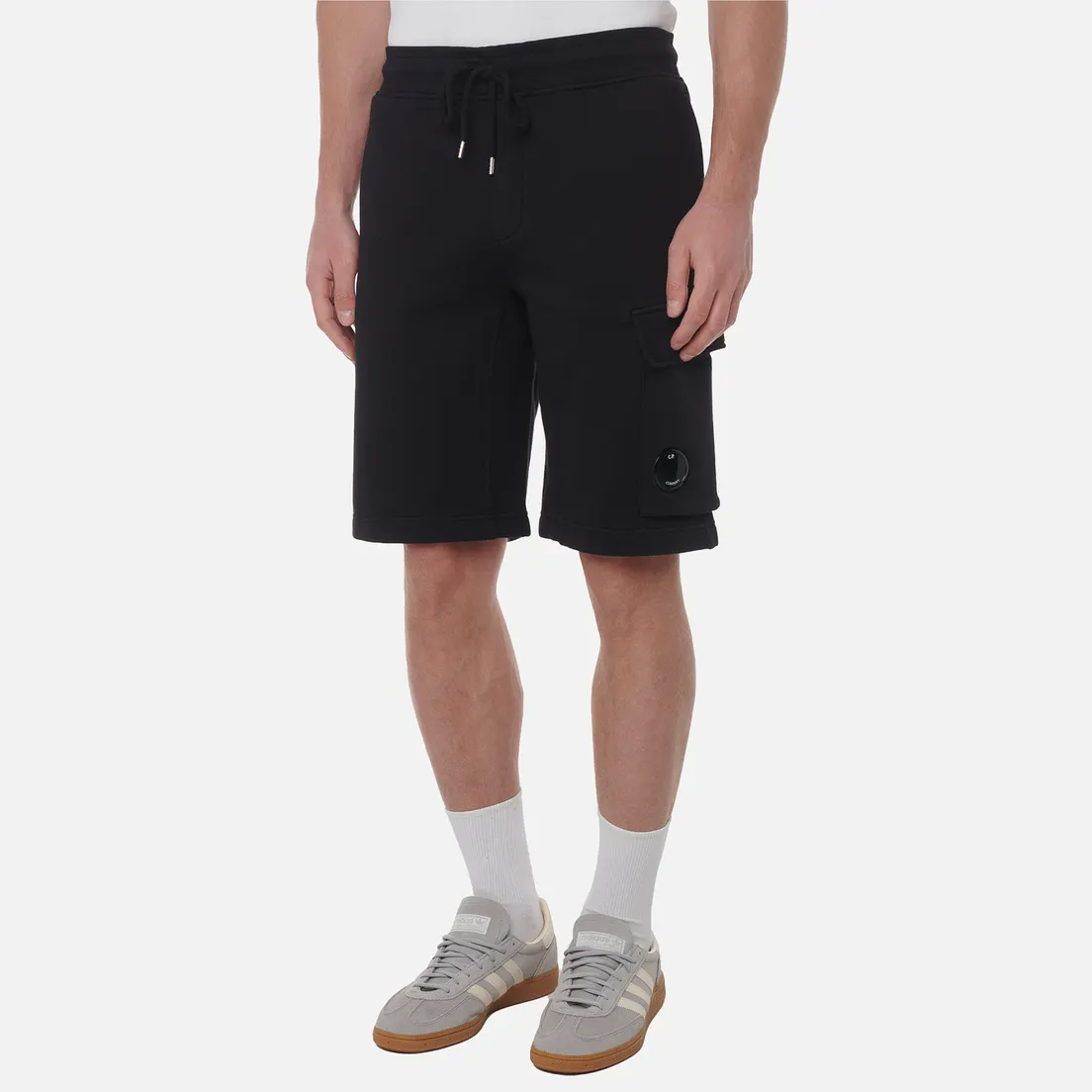 C.P. Company Мужские шорты Cotton Diagonal Fleece Cargo
