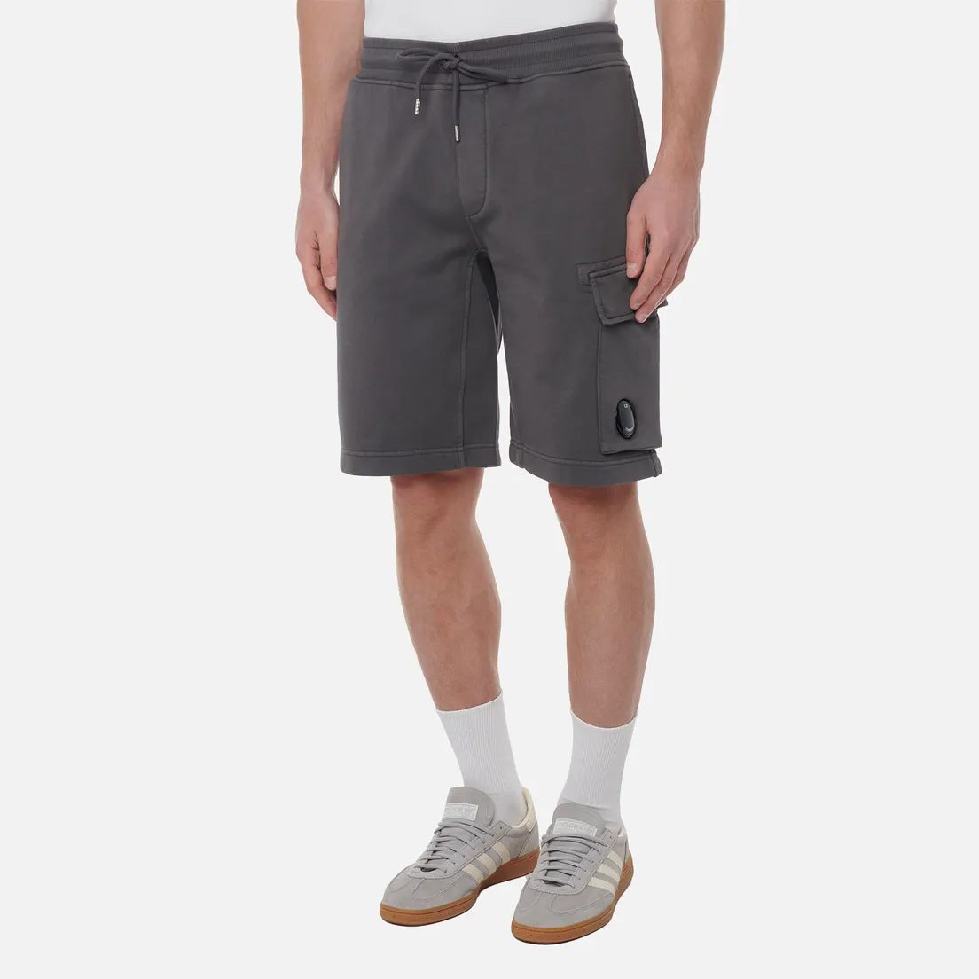 C.P. Company Мужские шорты Cotton Diagonal Fleece Cargo
