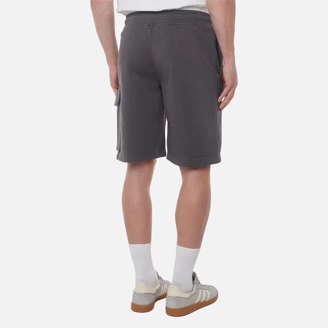 C.P. Company Мужские шорты Cotton Diagonal Fleece Cargo