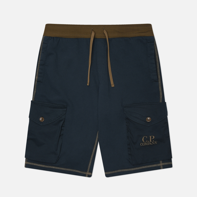 Мужские шорты CP Company Diagonal Fleece Mixed Cargo Regular Fit 23190₽