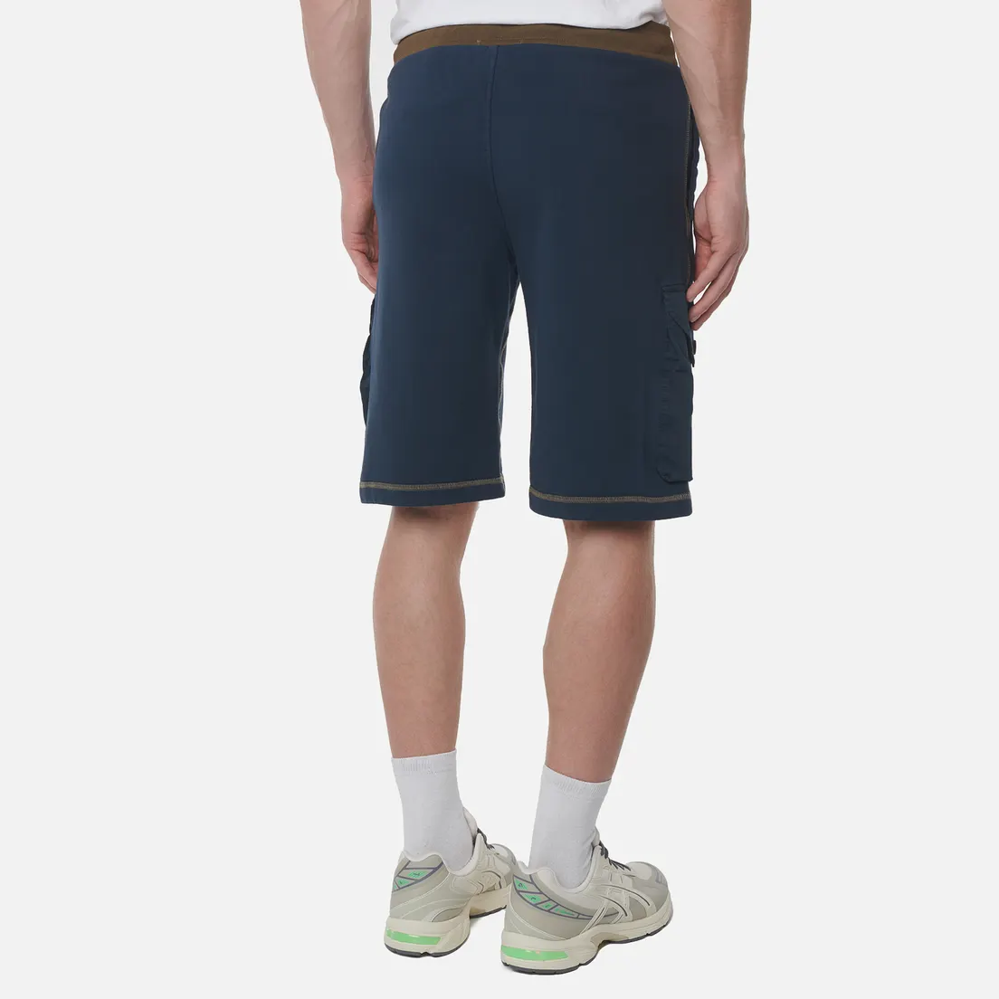 C.P. Company Мужские шорты Diagonal Fleece Mixed Cargo Regular Fit