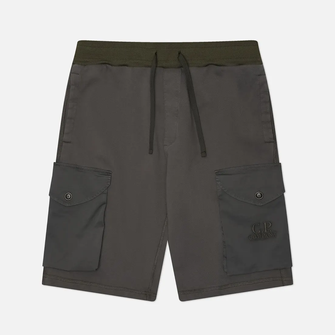 C.P. Company Мужские шорты Diagonal Fleece Mixed Cargo Regular Fit