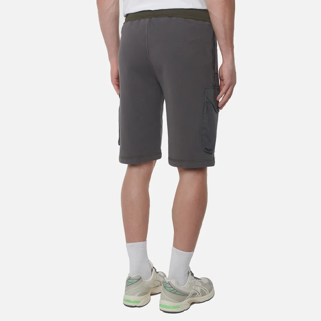 C.P. Company Мужские шорты Diagonal Fleece Mixed Cargo Regular Fit