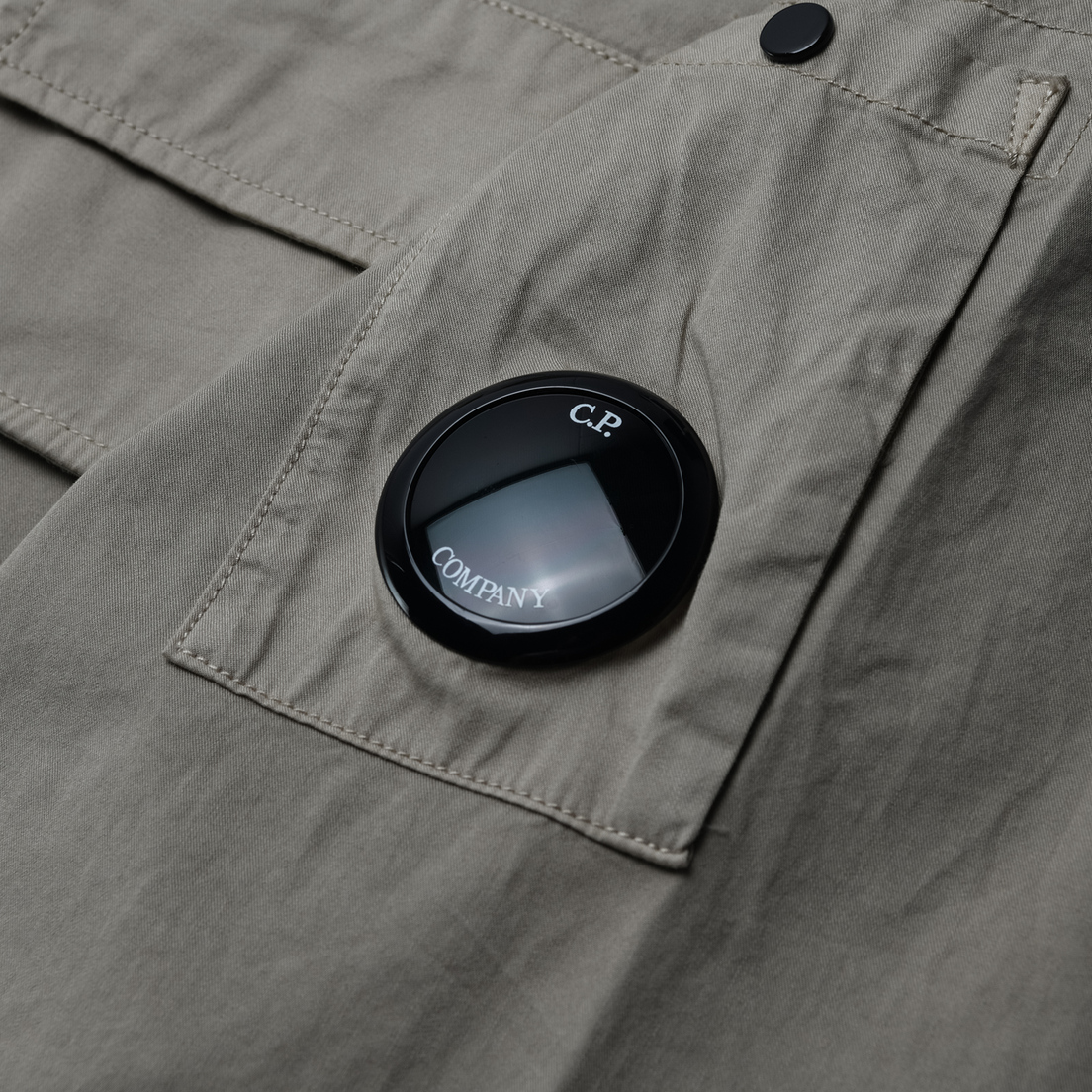 C.P. Company Мужская рубашка Organic Gabardine Lens