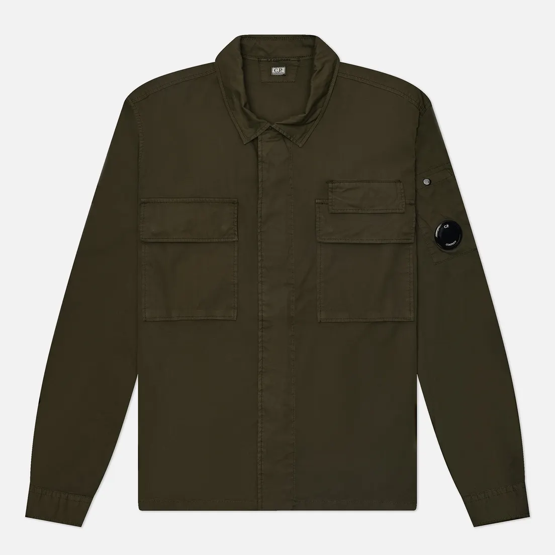 C.P. Company Мужская рубашка Organic Gabardine Lens