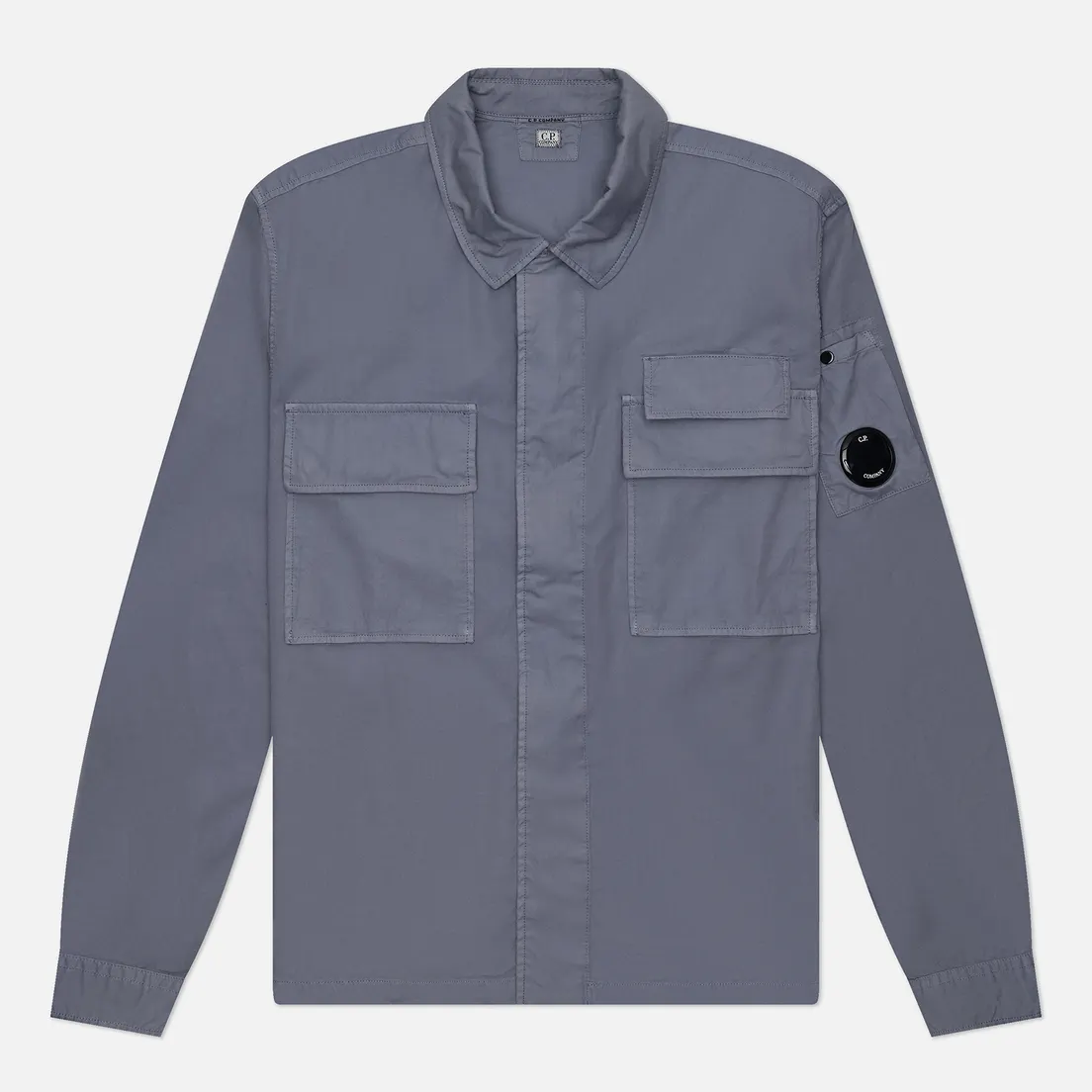 C.P. Company Мужская рубашка Organic Gabardine Lens