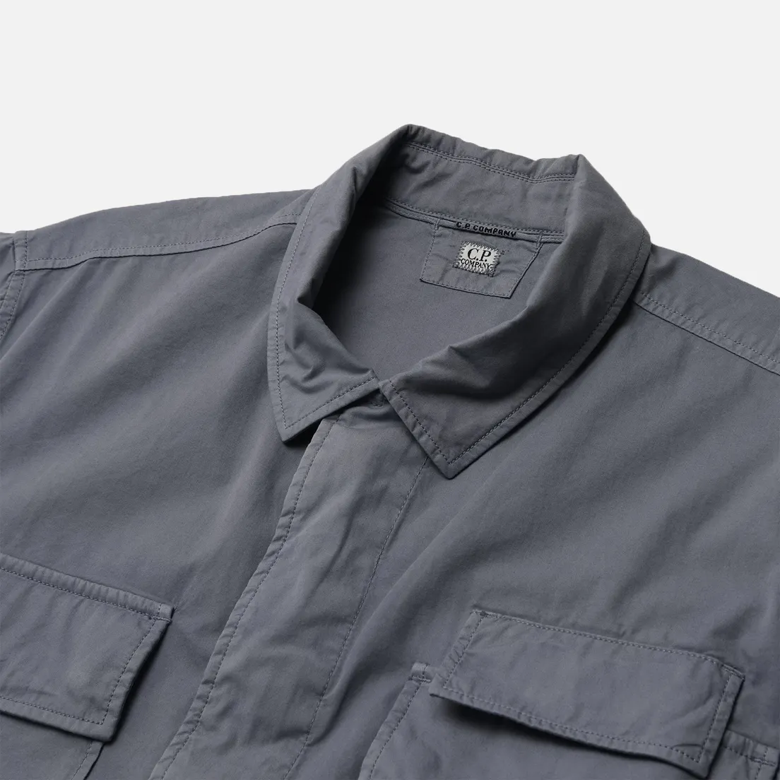 C.P. Company Мужская рубашка Organic Gabardine Lens